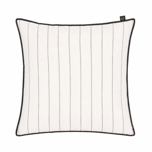 Housse de coussin rayé en lin CALVI HAOMY