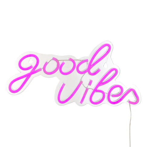 Néon LED mural Good Vibes