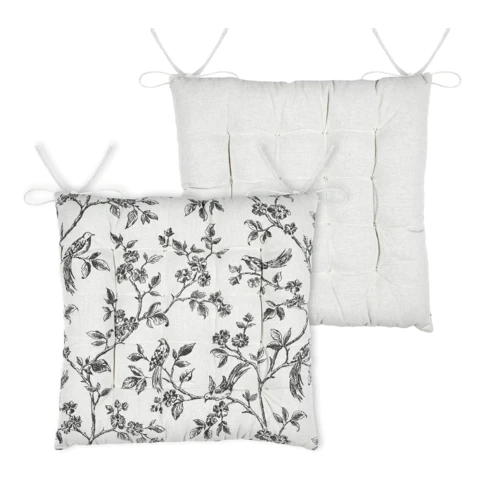 Galette de chaise style campagne chic