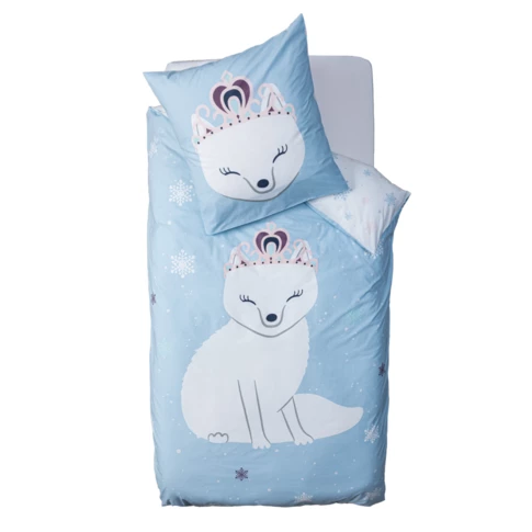 Bettwäsche-Set Weißer Fuchs für Kinder