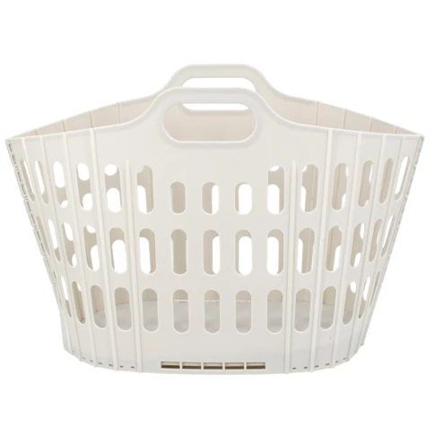 Corbeille à linge pliante 0 cm Ecru