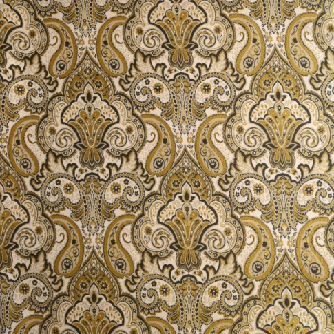 Tissu d’ameublement jacquard à motif cachemire et perse