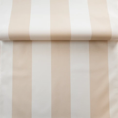 Toile outdoor enduite à rayures