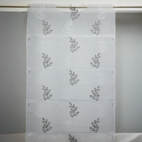 Modulable feuillage délicat 45 x 90 cm BLANC