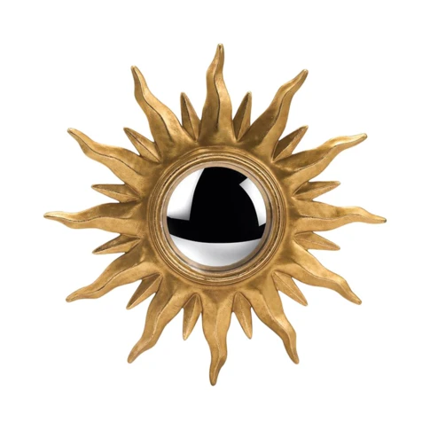 Ex-voto miroir soleil déco murale