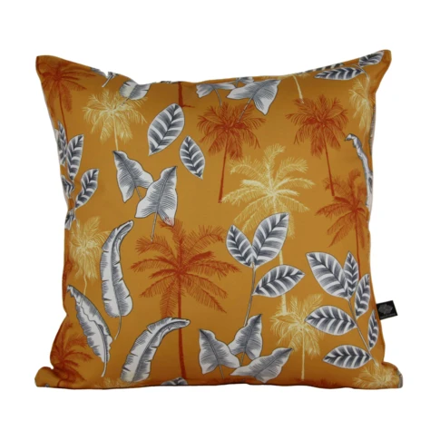 Coussin motif jungle outdoor