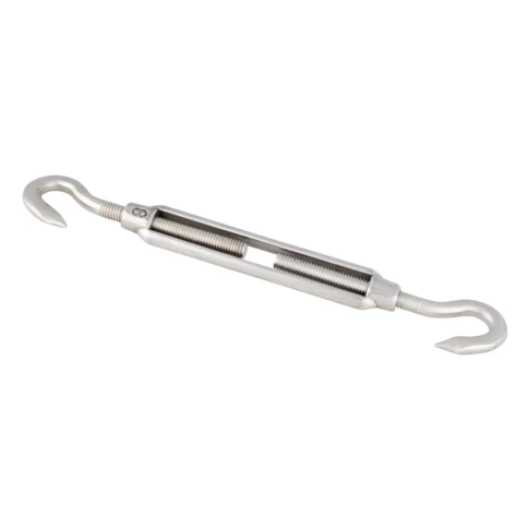 Tendeur inox réglable pour voile d’ombrage 0 cm Argent