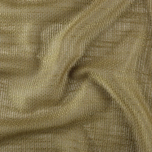 Tissu voilage effet filet ajouré style crochet
