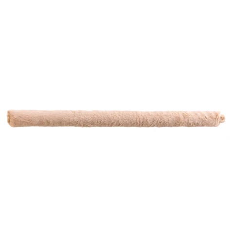 Bas de porte en imitation fourrure 80 x 10 CM SABLE