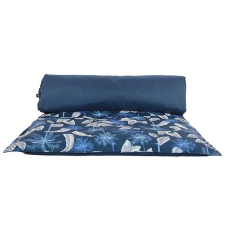 Matelas bain de soleil outdoor motif exotique