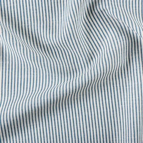 Tissu rayé double face style bord de mer