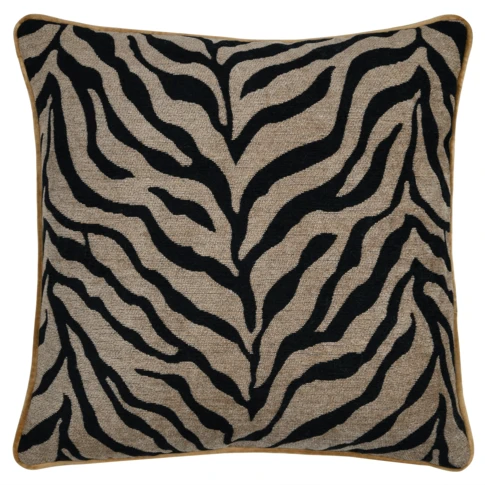 Coussin imprimé zèbre