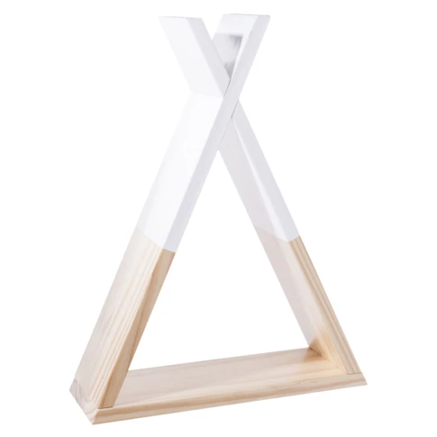 étagère tipi blanc