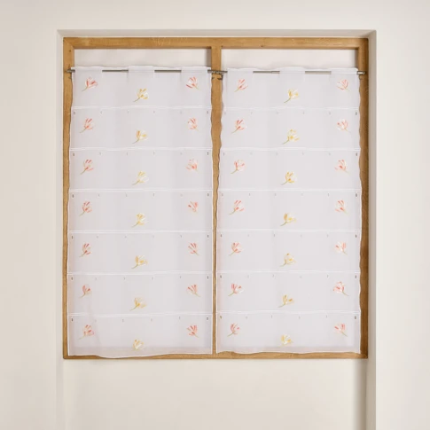 Modulable brodé à motif fleurs