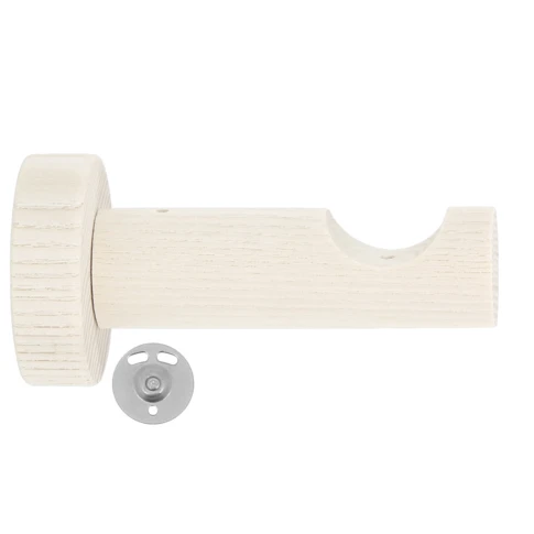 Support tringle tige en frêne 80 mm D28