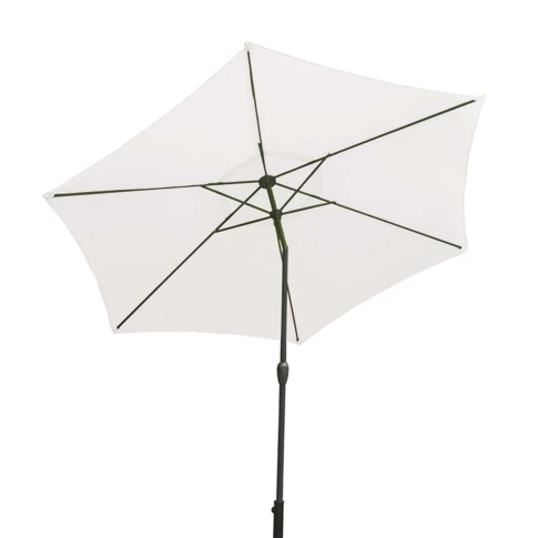 Parasol centrado y reclinable Ø 3 m en aluminio