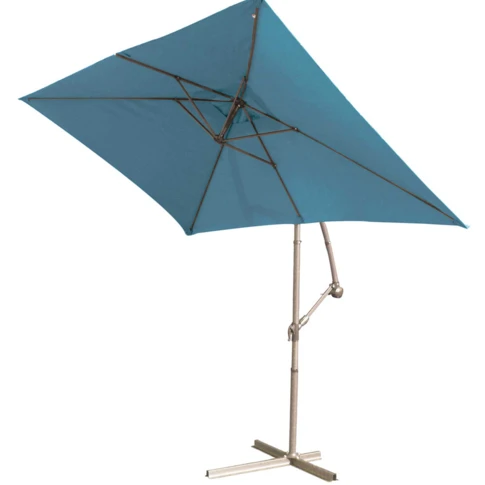 Parasol estructura de metal con pie desviado 3 x 2 m