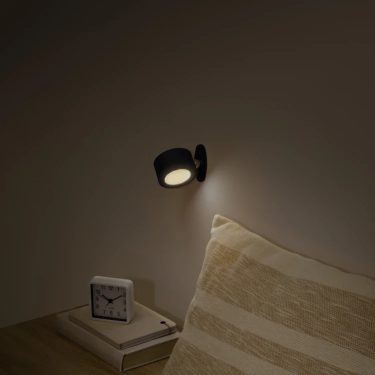 Lampe murale LED rechargeable avec intensité réglable