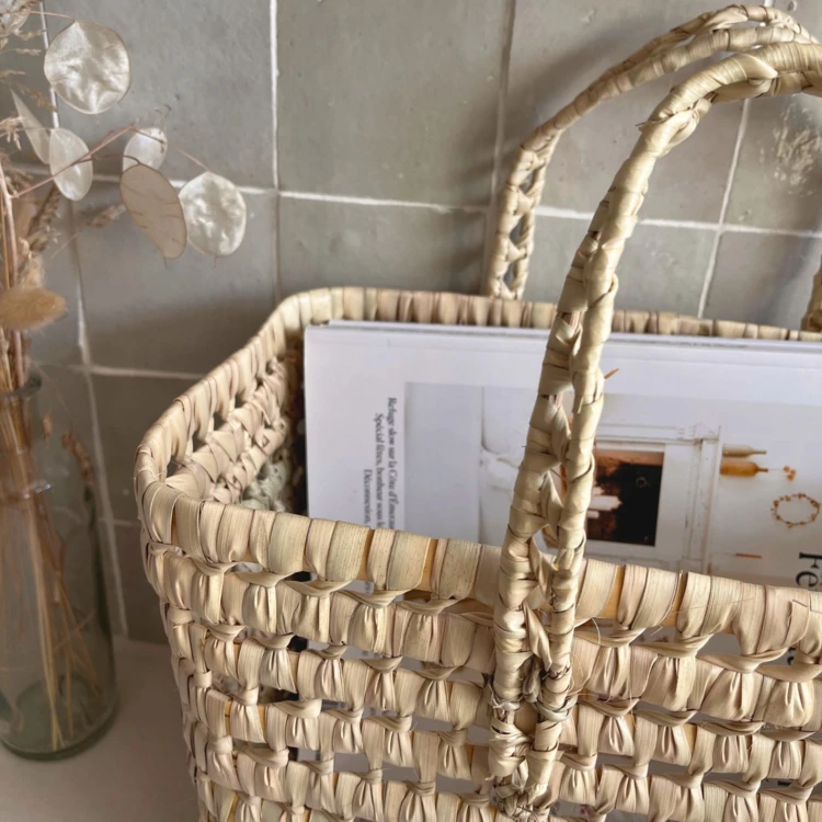 Panier cabas osier top