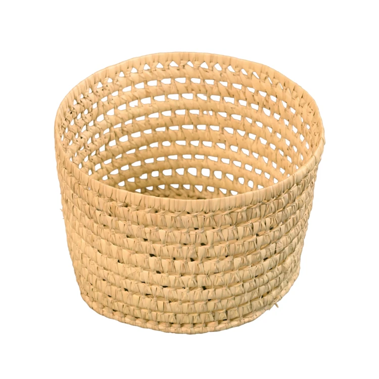 Cache pot feuilles de palmier