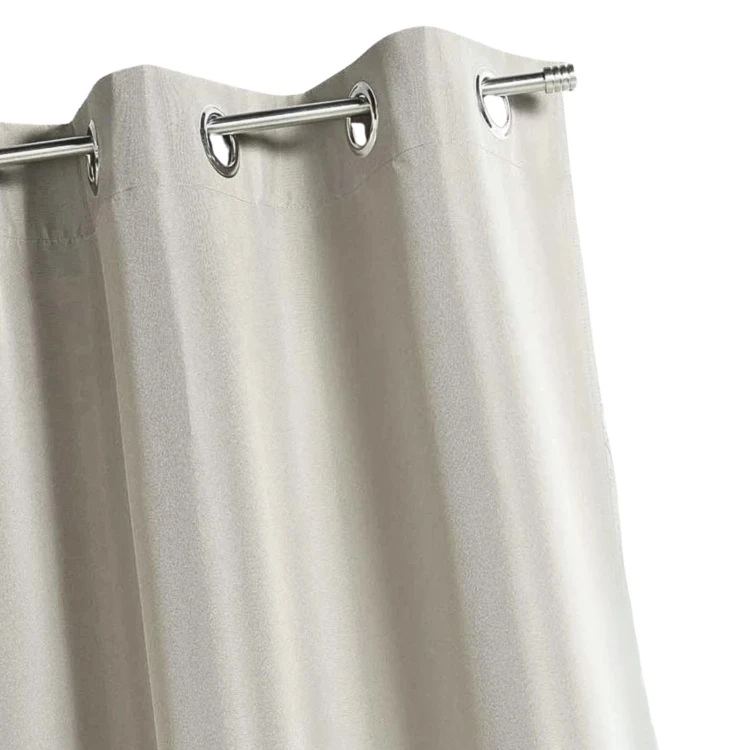 Rideau d'extérieur en tissu déperlant
