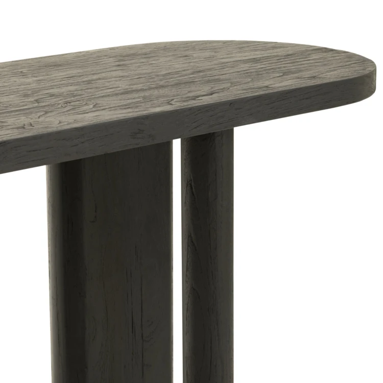 Meuble console en bois de teck