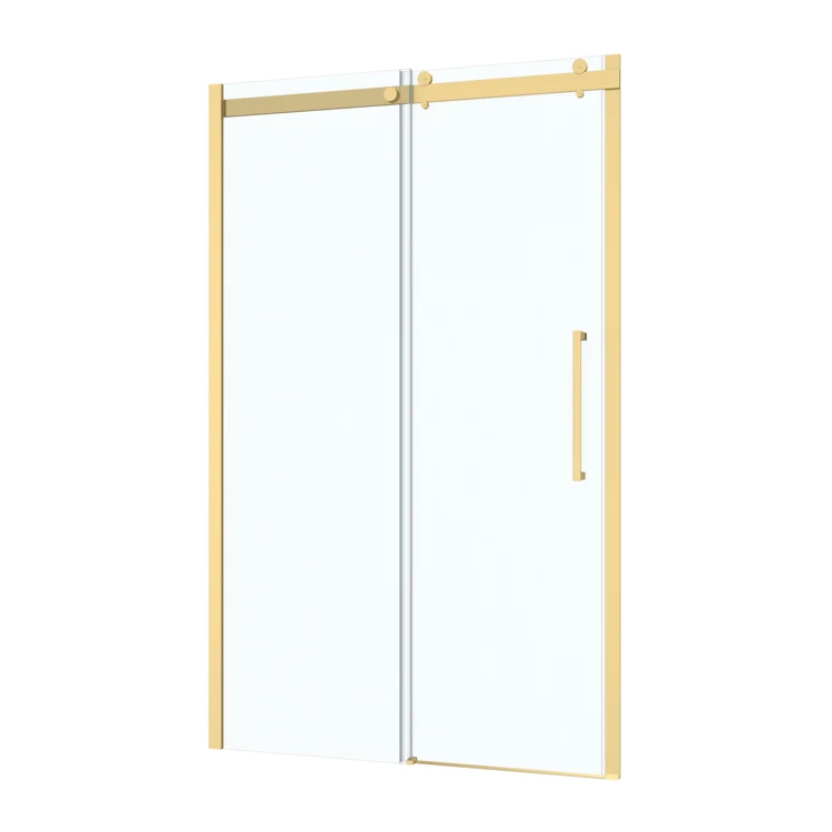 Porte de douche coulissante en verre trempé