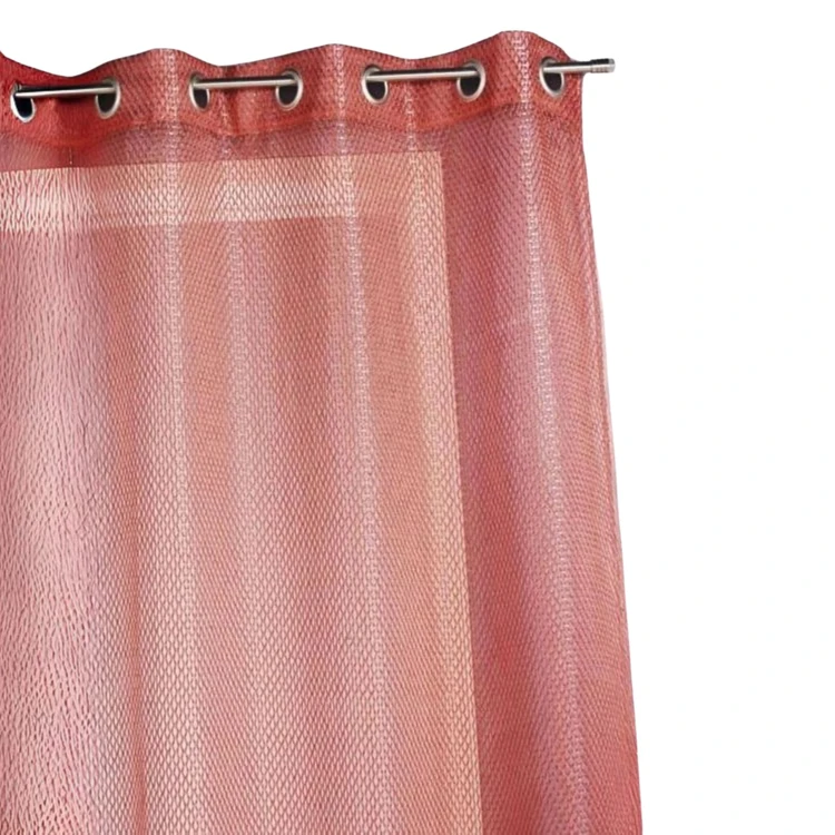 Voilage en organza fantaisie effet "résille"