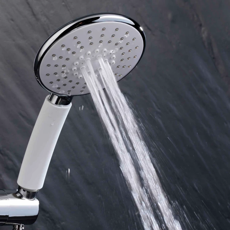Fünf-Funktions-Duschkopf mit Wasserspareffekt