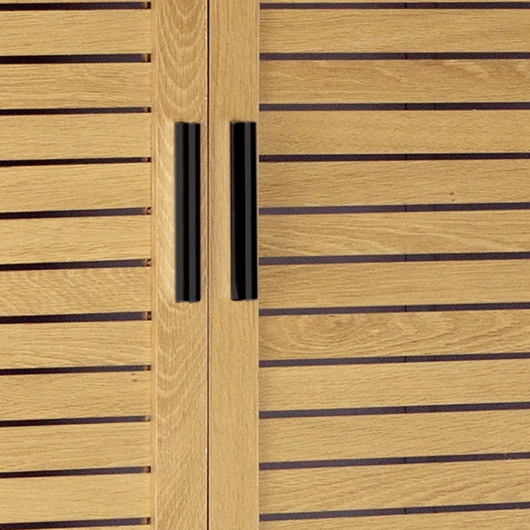 Meuble sous vasque de salle de bain avec portes persiennées