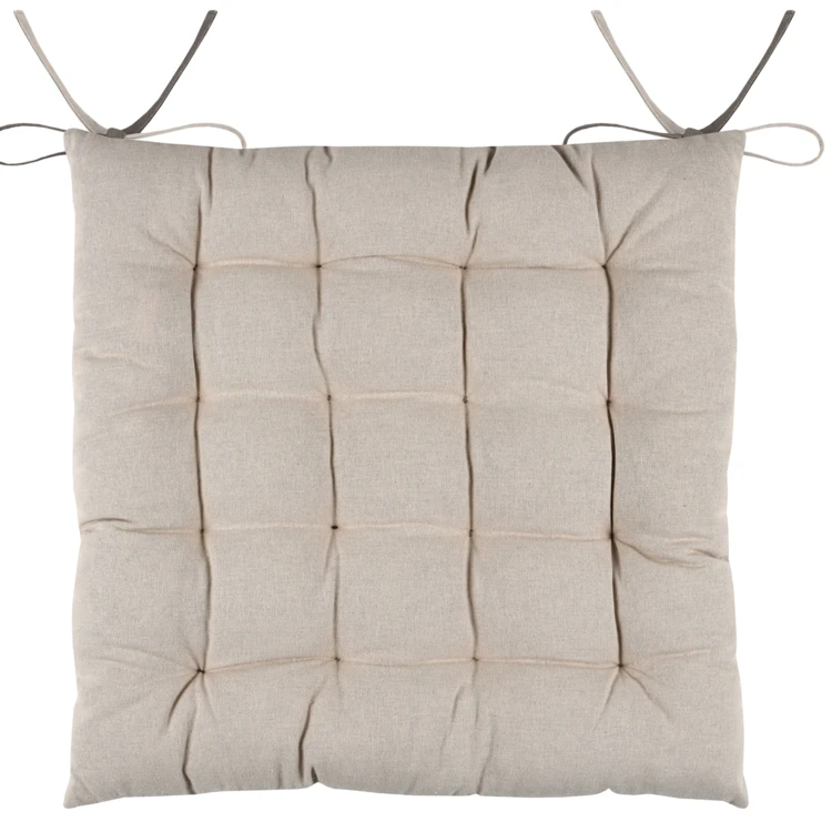 Galette de chaise bicolore