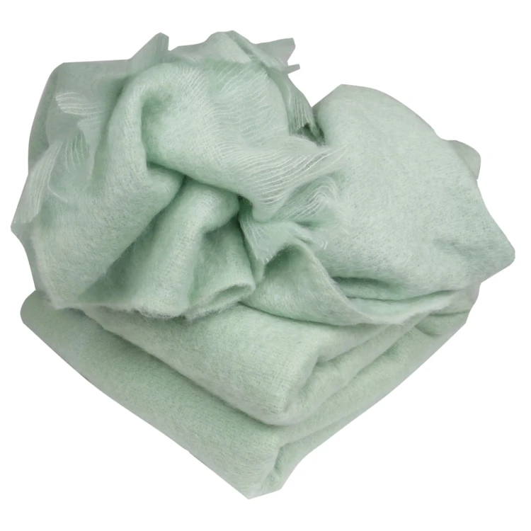 Plaid en Laine Mohair Très Douce