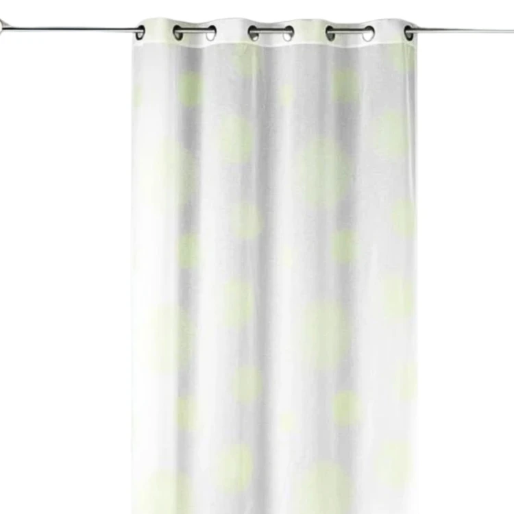 Voilage motif rond impression magnétique