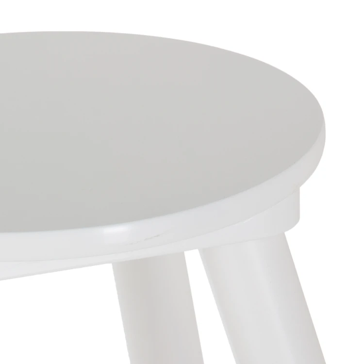 Tabouret enfant blanc