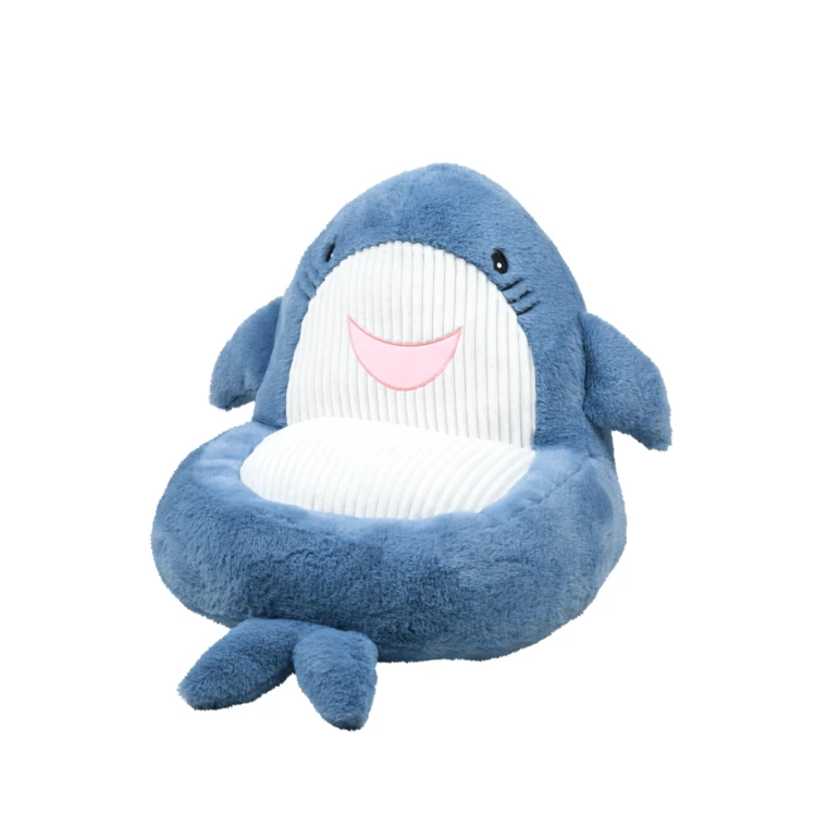Pouf enfant en forme de requin