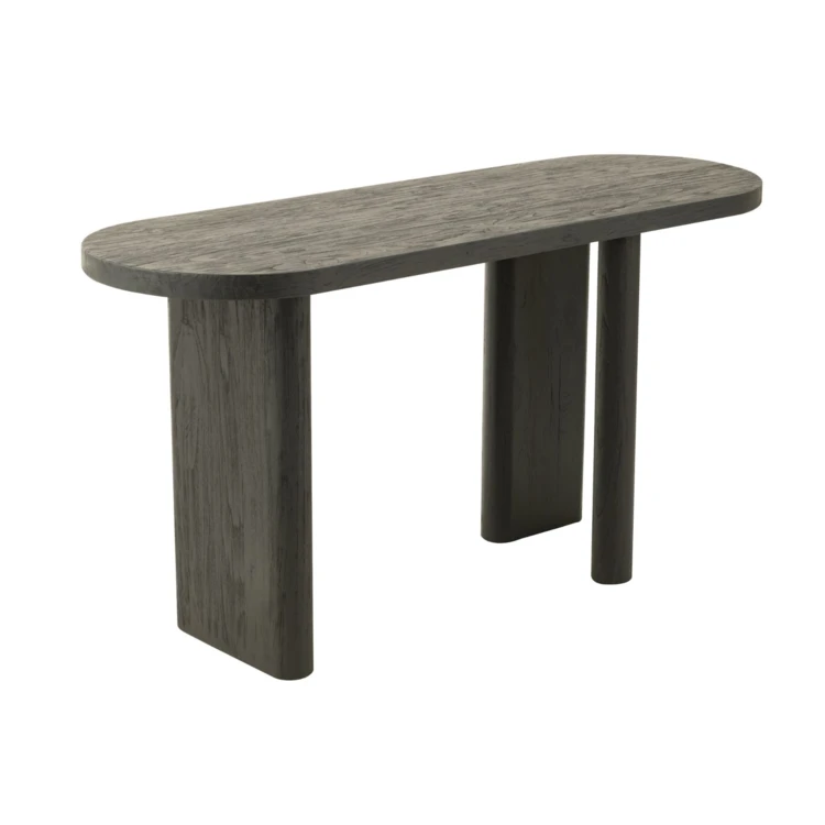 Meuble console en bois de teck
