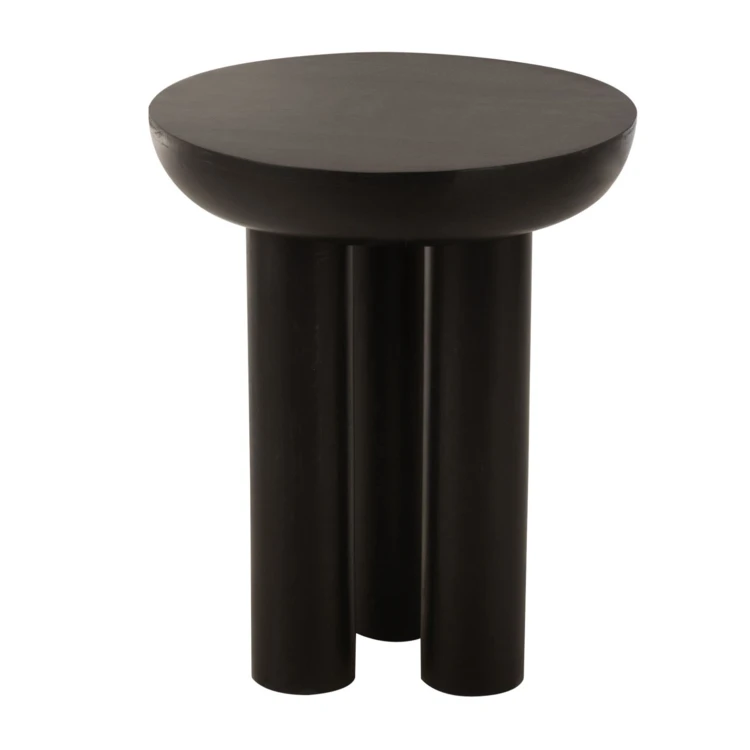 Table basse ronde trio bois de manguier