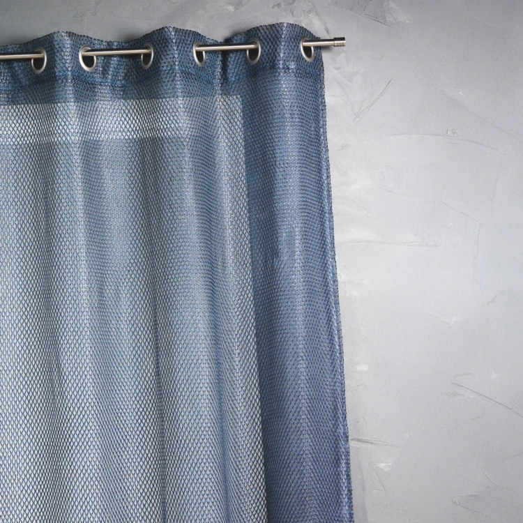 Voilage en organza fantaisie effet "résille"