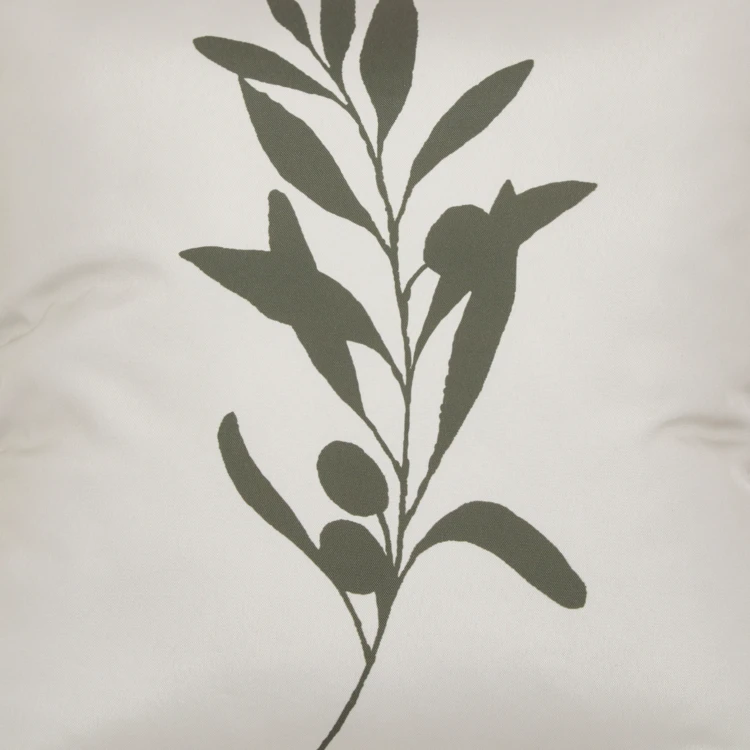 Housse de coussin extérieur olivier