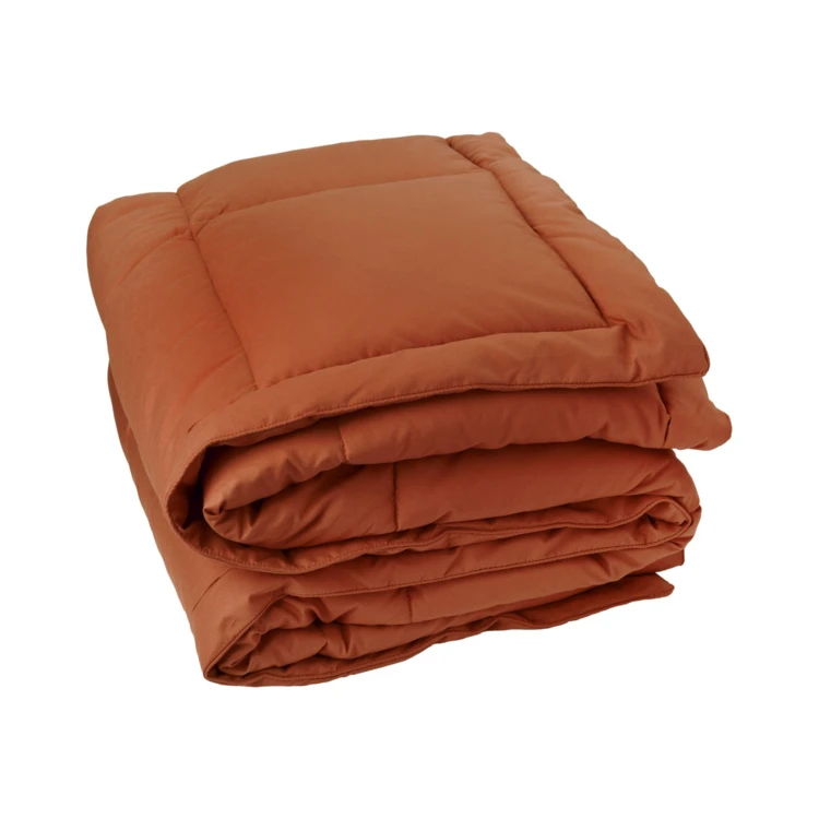 Dessus de lit matelassé peau de pêche Oekotex