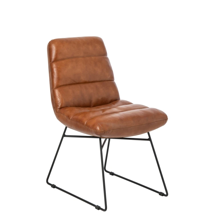 Chaise en cuir