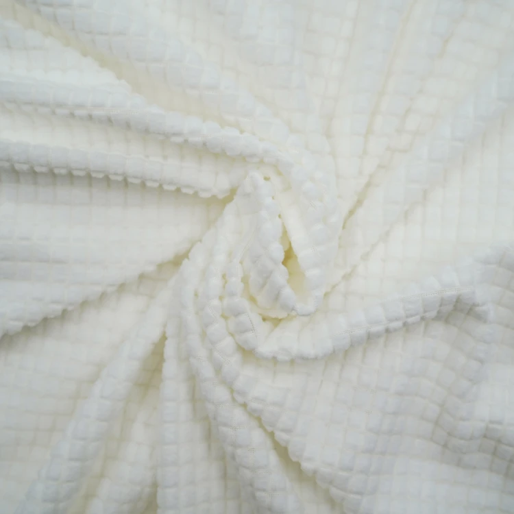 Housse de canapé extensible gaufrée pour canapé 3 places