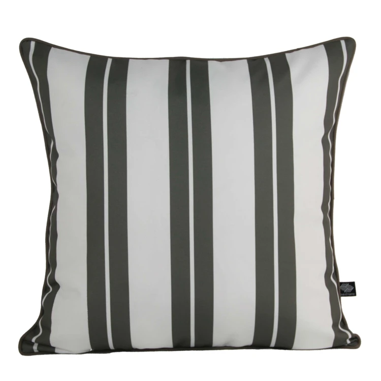 Coussin extérieur à rayures