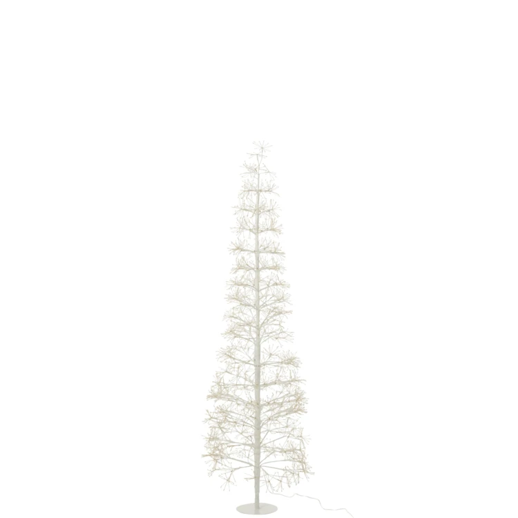 ARBRE LED LUMIÈRES BLANC CHAUD FER NOIR EXTRA LARGE