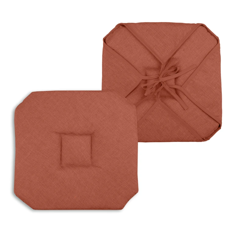 Galette de chaise italienne et unie