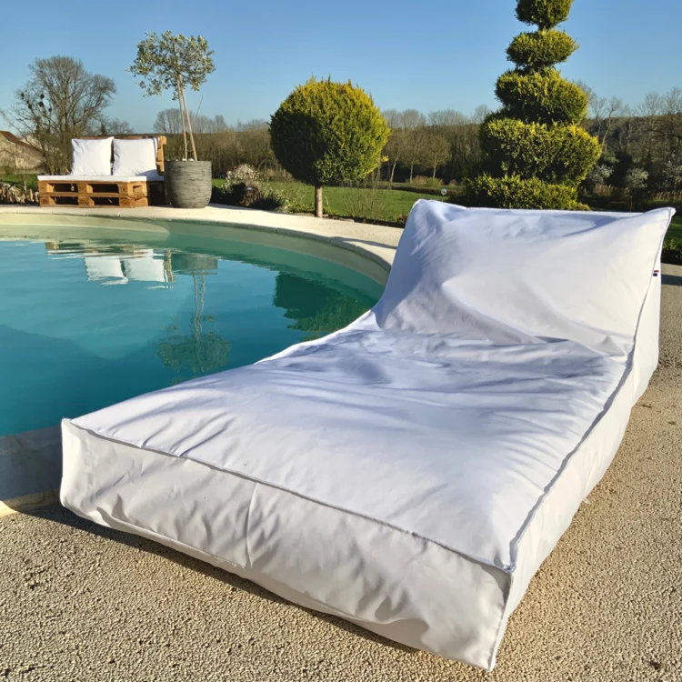 Matelas bain de soleil en microbille