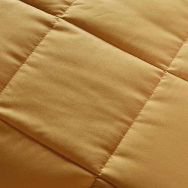 Dessus de lit matelassé peau de pêche Oekotex