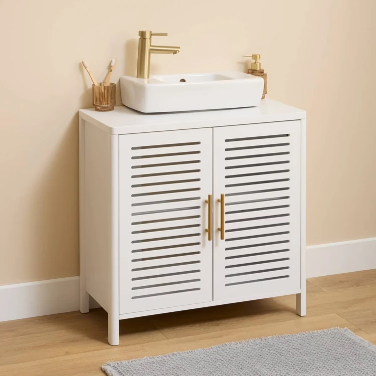 Meuble sous-lavabo 2 portes