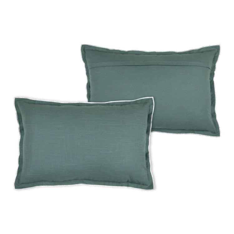 Baumwollkissen mit Textur-Effekt