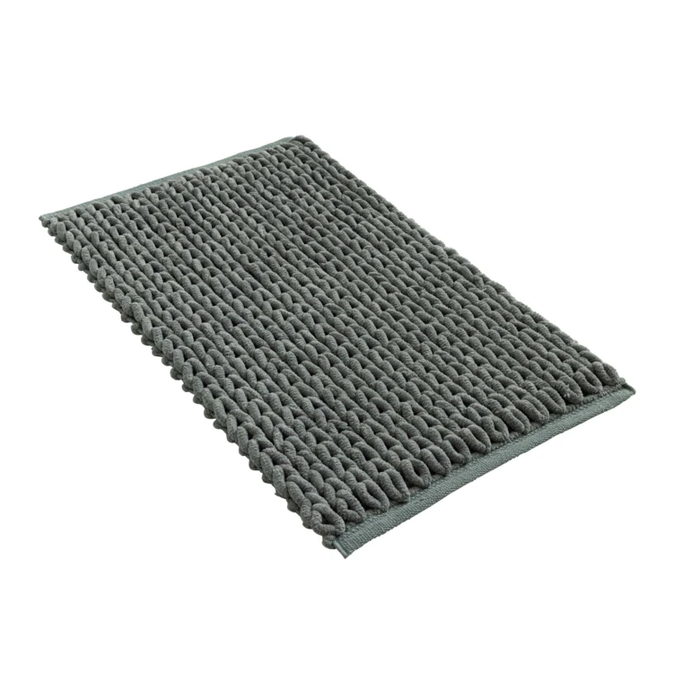 Tapis de bain en chenille douce antidérapant